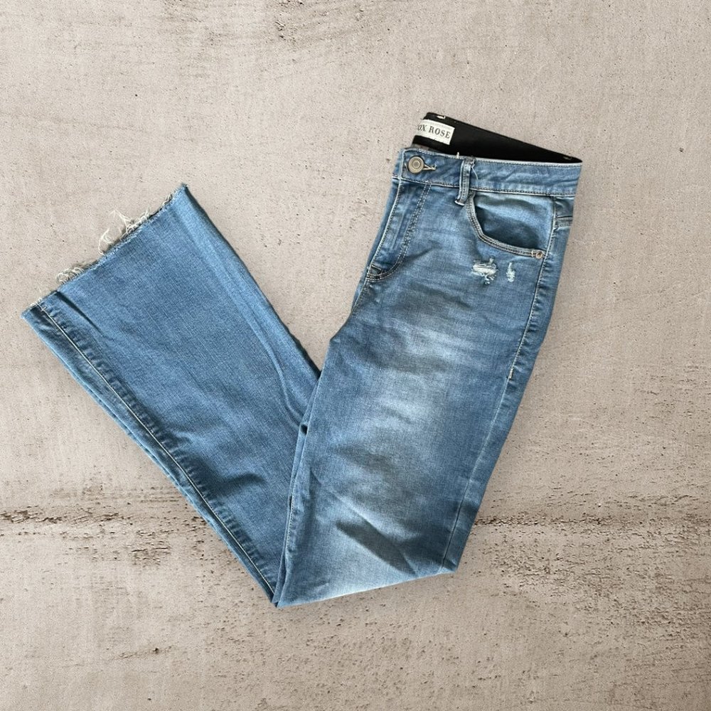 Knox Rose Flare Jeans - 8